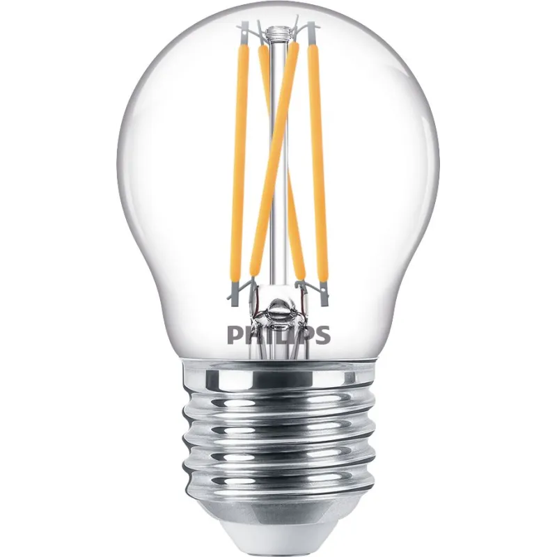 Philips Ledclassic Filament 25w Krone E27 Varm Hvid Klar Dæmpbar Stk 8718699646004