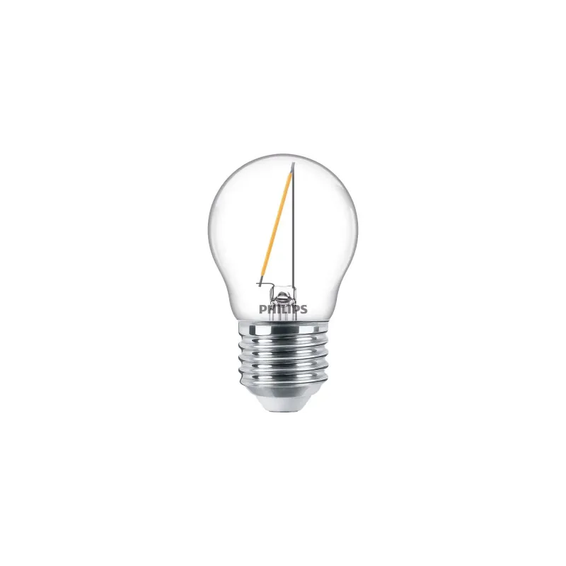 Philips Ledclassic Filament 15w Krone E27 Varm Hvid Klar Ikke Dæmpbar Stk 8718699764258