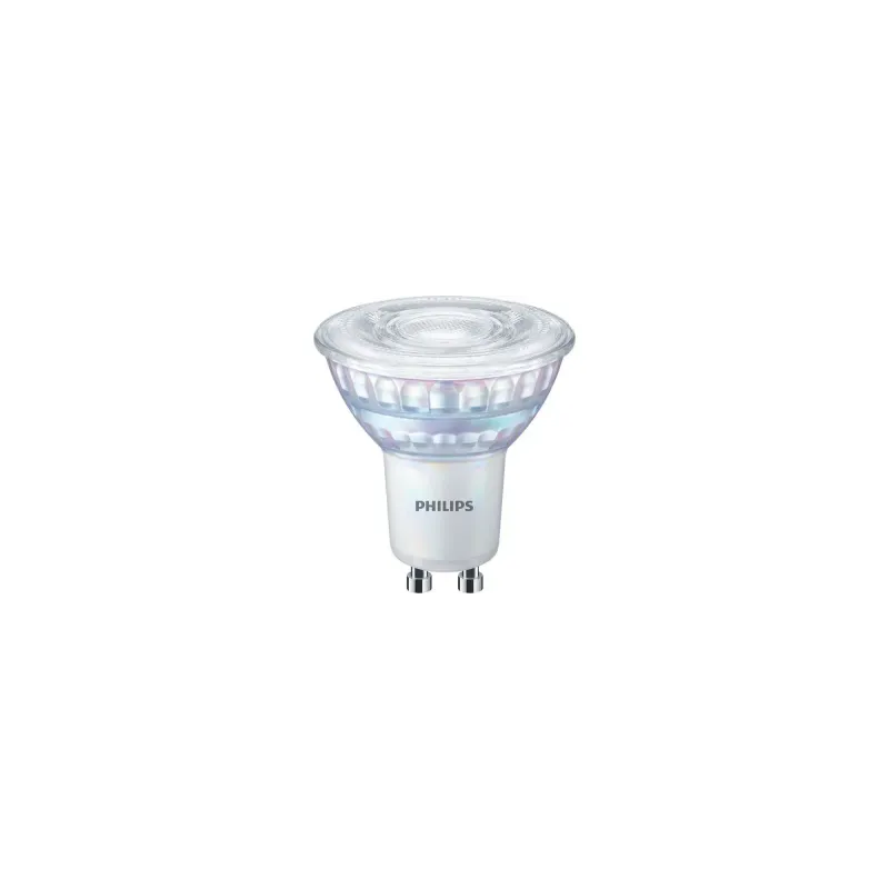 Philips Ledclassic 80w Spot Glas Gu10 Warm Glow Dæmpbar Stk 8718699774097