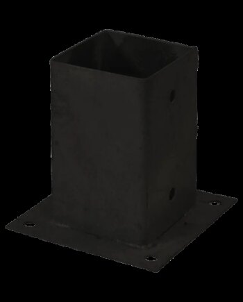Plus Cubic Stolpefod 9ã   Cm Stolper Til Fundament Sort 17001-15