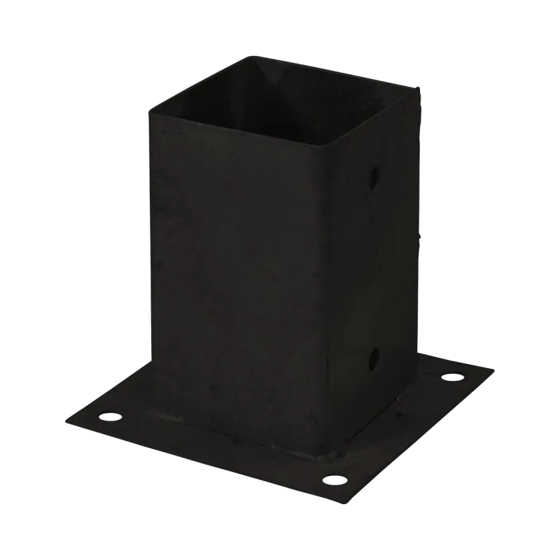 Plus Cubic Stolpefod 9ã Cm Stolper Til Fundament Sort 17001-15