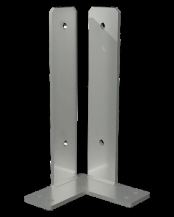 Plus Hjørne Stolpefod Til Fundament 9ã 9ã 30 Cm  1458-