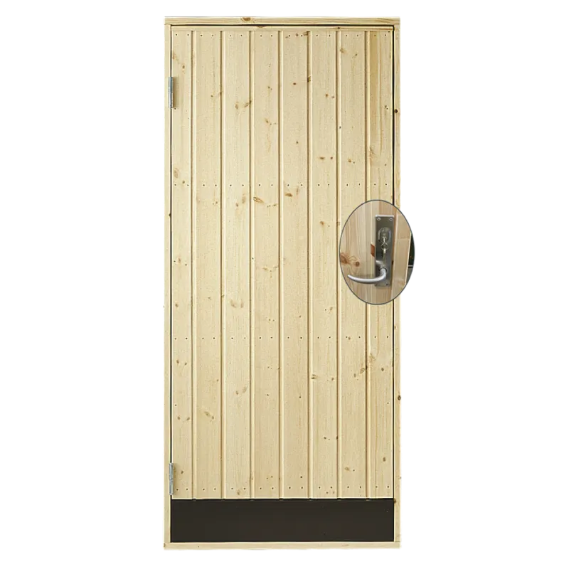 Plus Udhusdør Panel Inkl Karm Montagesæt Vu 78 187 Cm 393100-