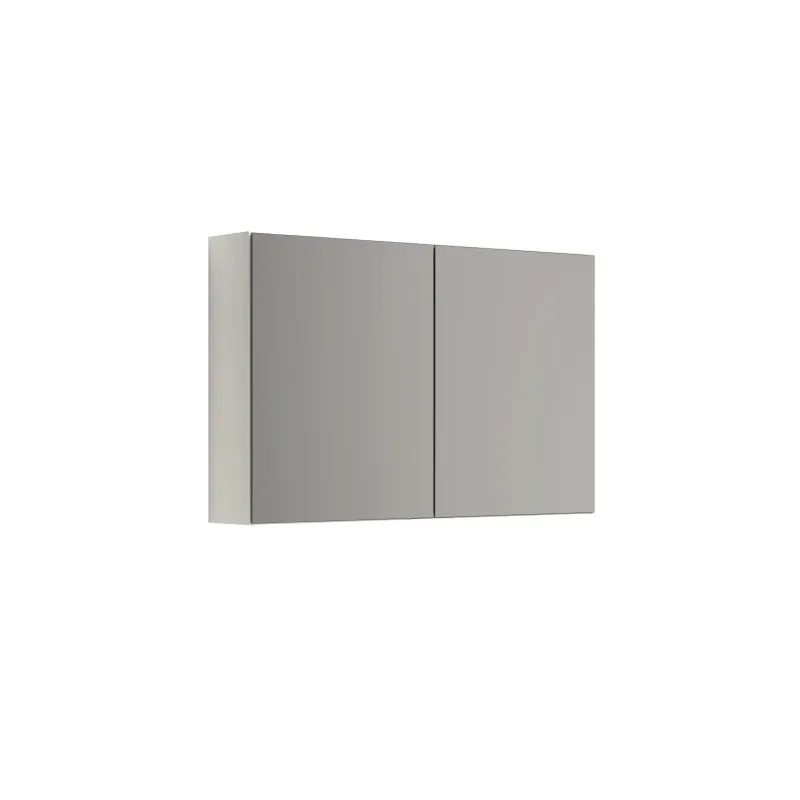 Scanbad Multo Spejlskab Select Lamper Låger 64x100 Cm Hvid Mat
