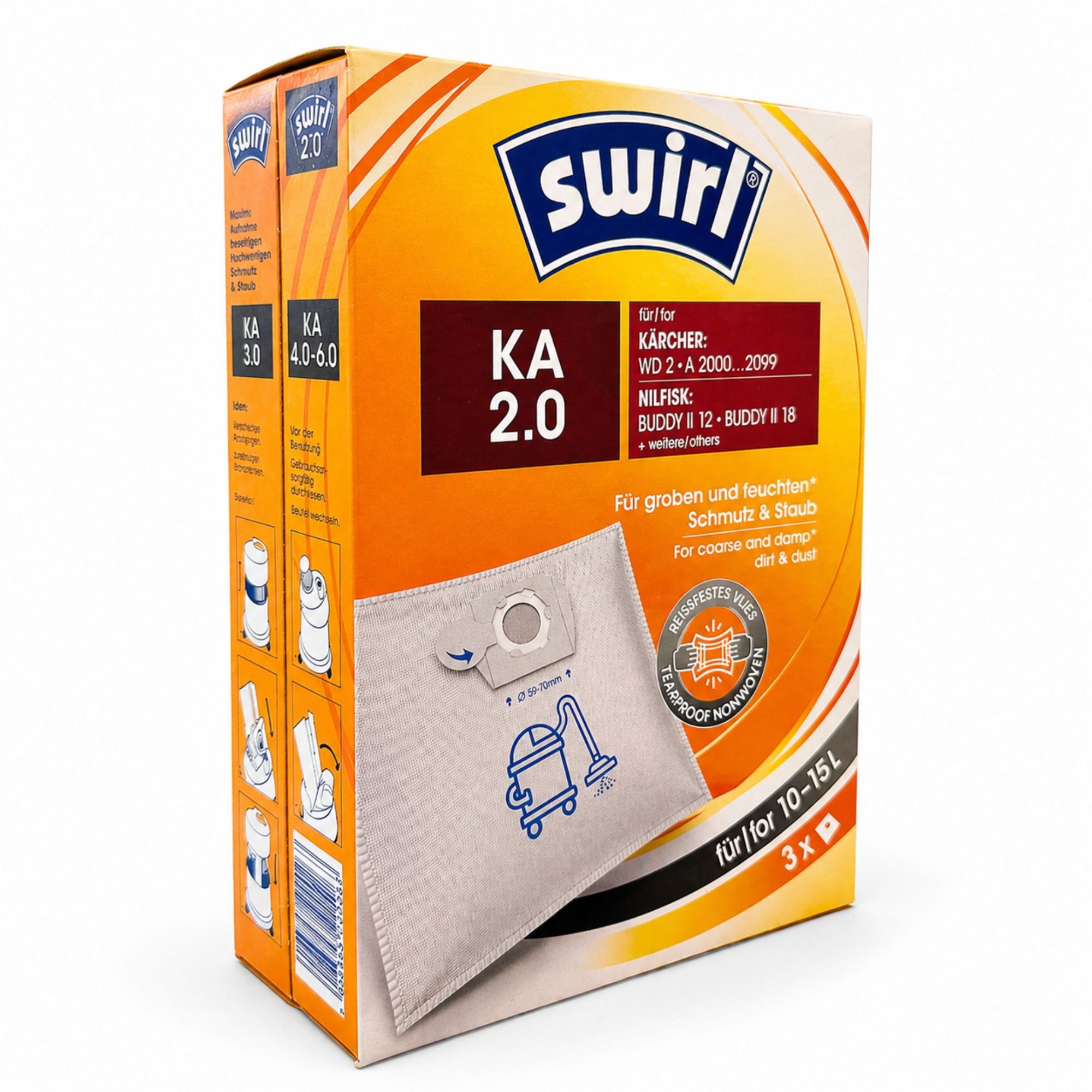 Swirl Ka Støvsugerposer Til Kärcher Nilfisk