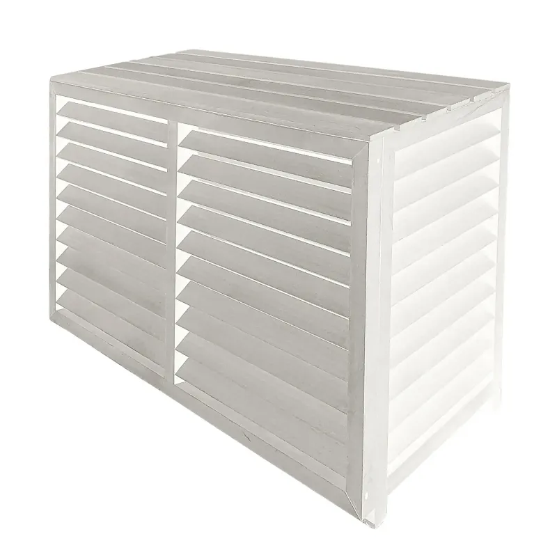 Varmepumpeskjuler Hvid 49 6x83 1x105cm