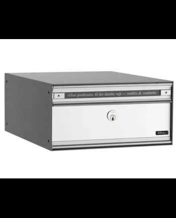 Allux Pc1 Uden Lås   Modul Alu  Grå    Alulåge Systempostkasse F47805-
