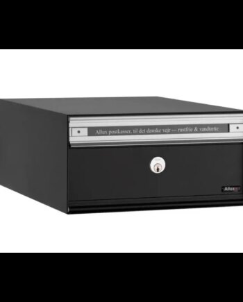 Allux Pc1 Uden Lås   Modul Antracit    Stållåge Systempostkasse F47805-1an