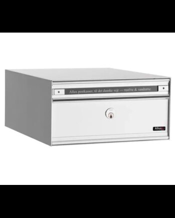 Allux Pc1 Uden Lås   Modul Hvid    Stållåge Systempostkasse F47805-5h