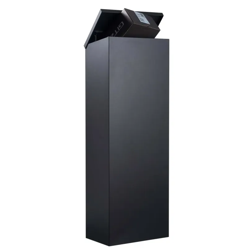 Allux 600 Sort    Udtag Bag Og Ruko Lås Postkasse F54622