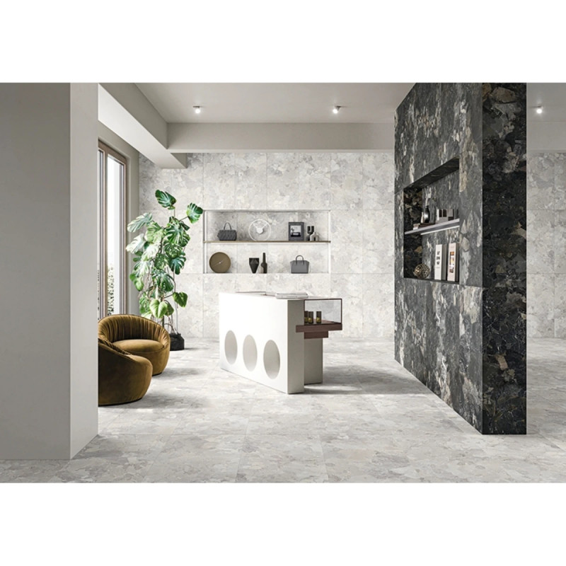 Argos White Rekt 60x60cmx8mm 87454100