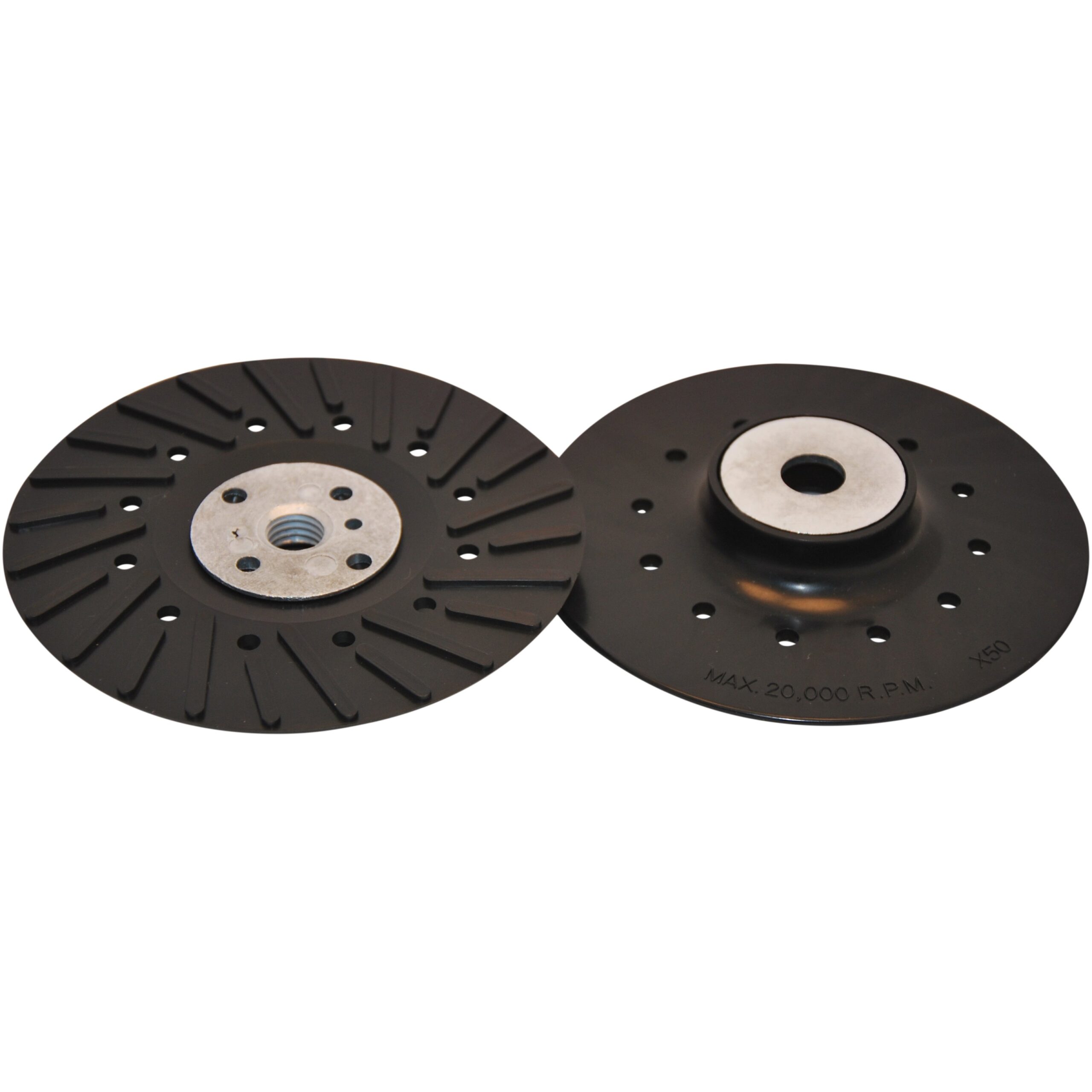 ø125mm Bagskive Til Fiberskiver
