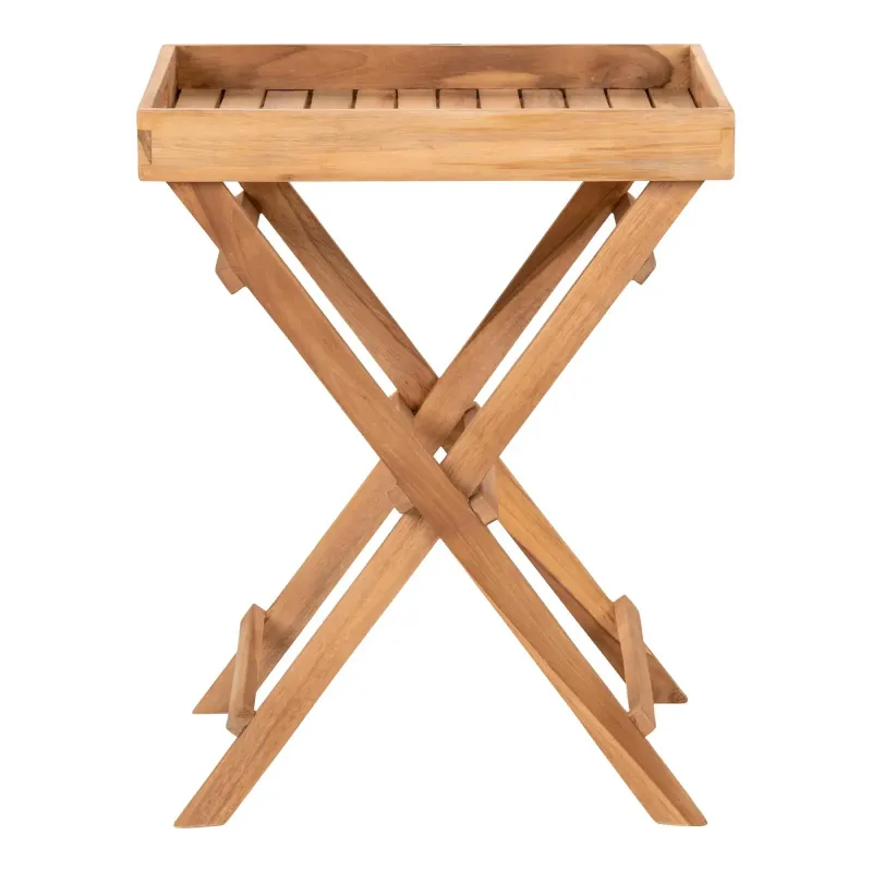Bakkebord Bakkebord Teaktræ 29 39 H49 Cm 7501005