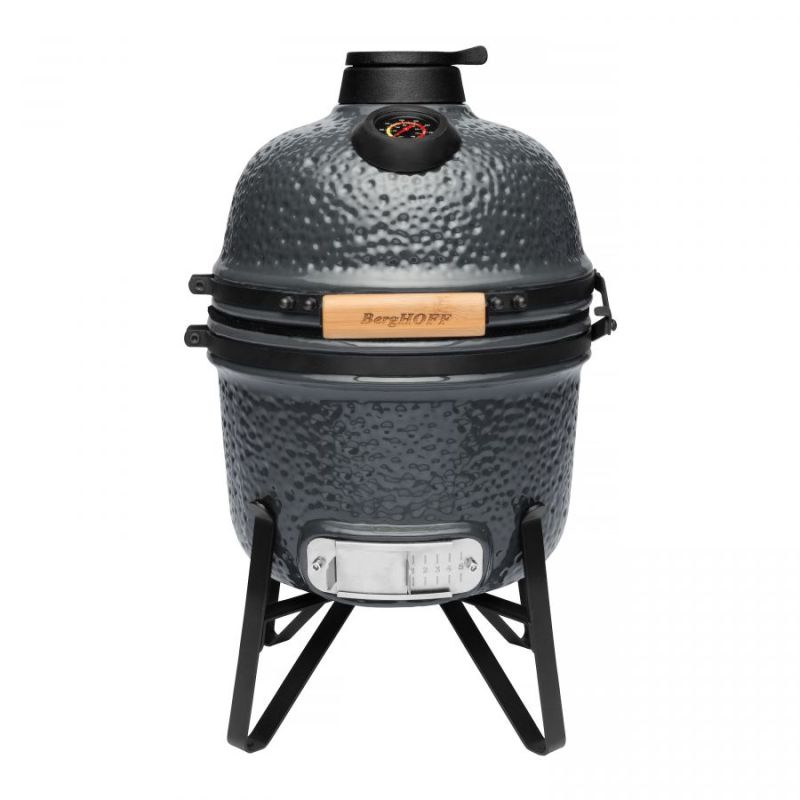 Berghoff Ron Keramisk Bbq Grill 33 Cm 13 Quot Grå