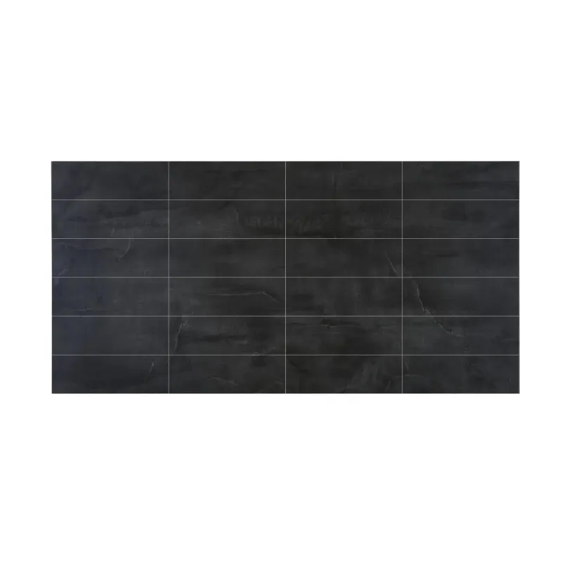 Berryalloc Kitchenwall 10x30 Flise Sort Kalk   2x600x1200mm
