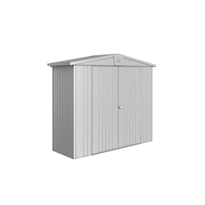Biohort Europa Redskabsrum 2a Sølv Metallic