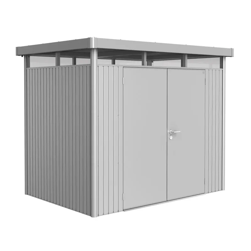 Biohort Highline H2 Dobb  Dør Sølv Metallic Redskabsrum