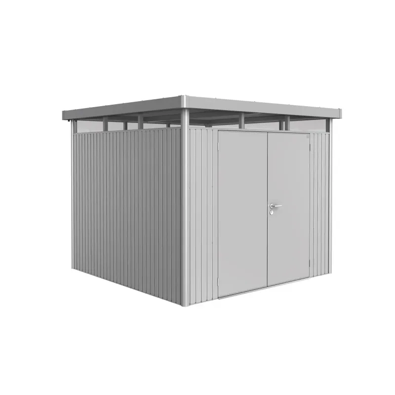 Biohort Highline H4 Dobb  Dør Sølv Metallic Redskabsrum
