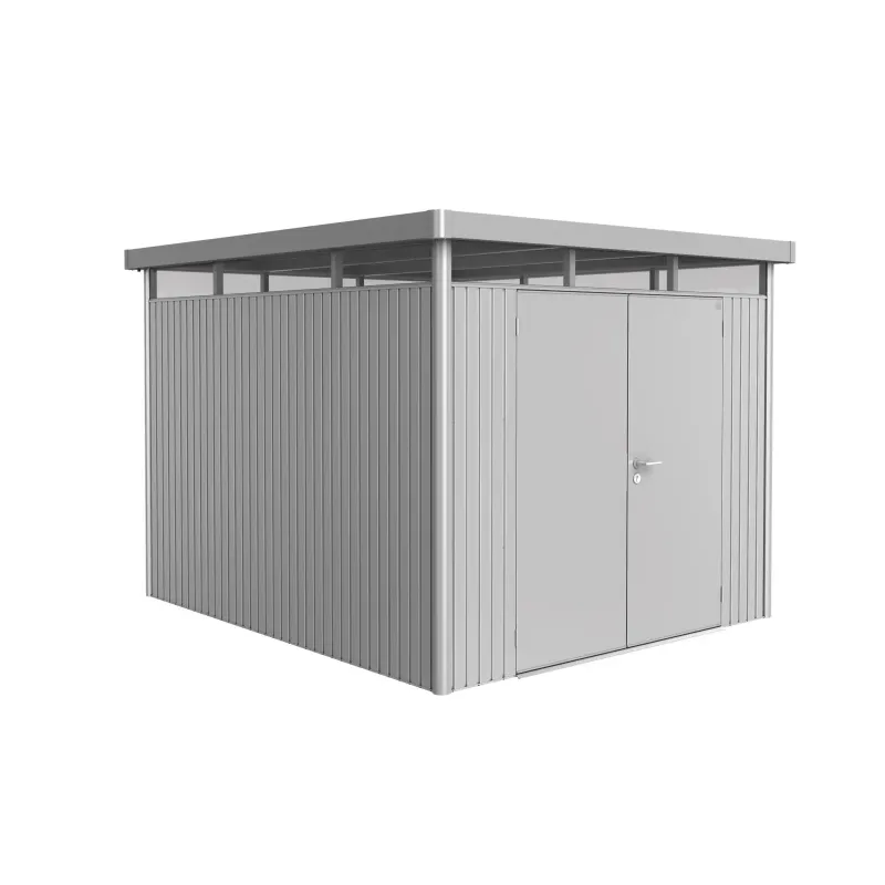 Biohort Highline H5 Dobb  Dør Sølv Metallic Redskabsrum
