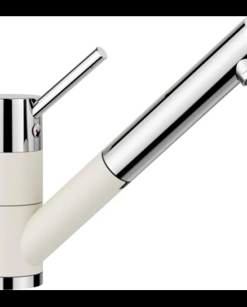 Blanco Antas-  Køkkenarmatur Silgranit -look   Soft-white Med Udtræksbruser