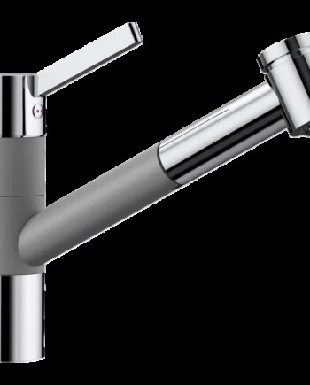 Blanco Tivo-  Køkkenarmatur Silgranit -look   Aluminium Med Udtræksbruser