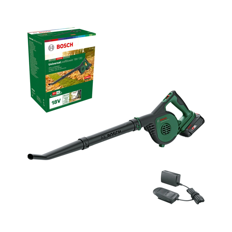 Bosch Akku Løvblæser Universal 18v-130 5ah 06008a0600