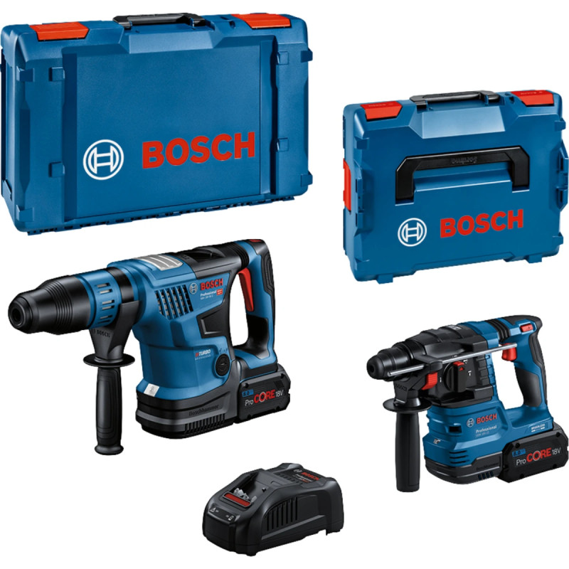 Bosch Akkusæt 18v Gbh-22 Gbh-36 2x8ah Pc Gal 18v-40 0615a5003c