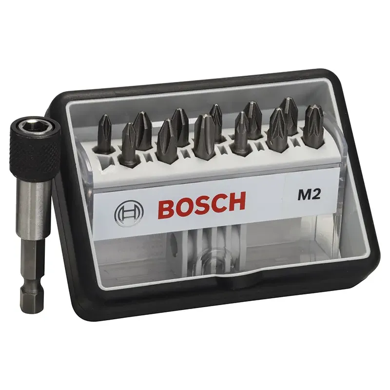 Bosch Bitssæt M2 Ph Pz Xh Qh 25mm 13 Stk 2607002564