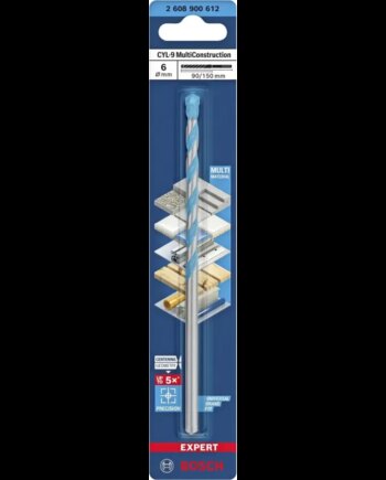 Bosch Bor Cyl Multiconstruction 6x150mm 2608900612