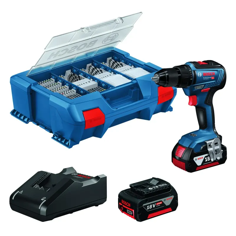 Bosch Bore--skruemaskine Gsr18v-55 2x4 82ac Lc 06019h5209