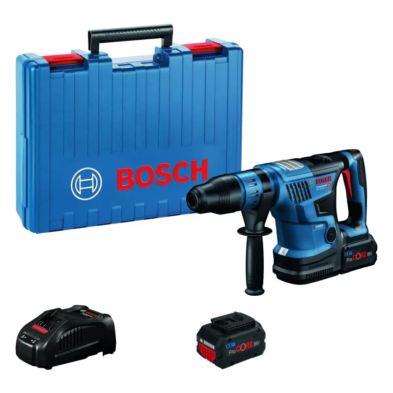 Bosch Borehammer Gbh 18v-36   2x5 5ah Pc Case 0611915003