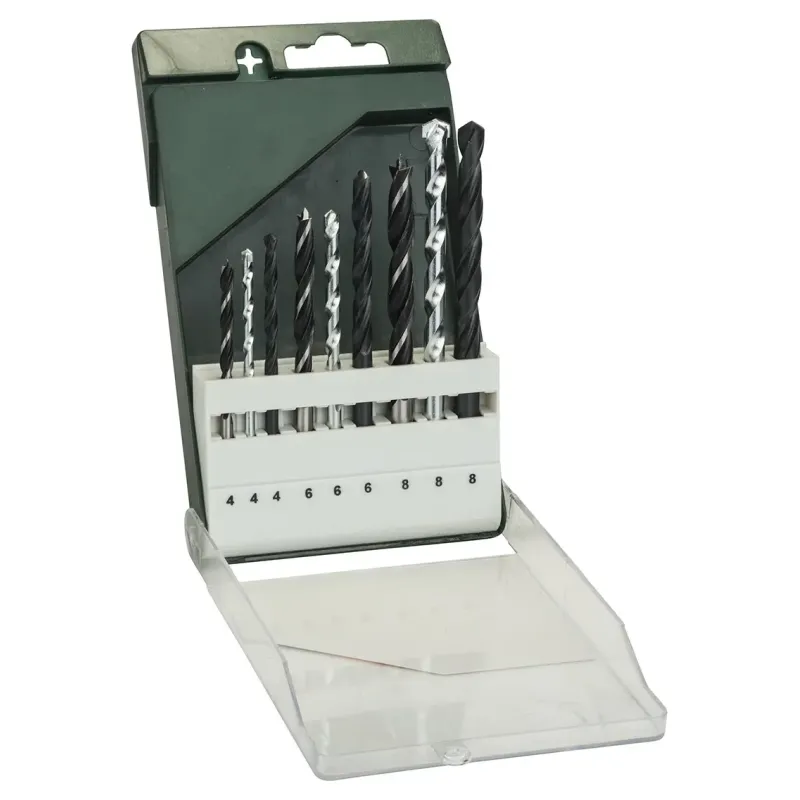 Bosch Borsæt Metal Hss-  Mur- Træbor 9stk 2609255483