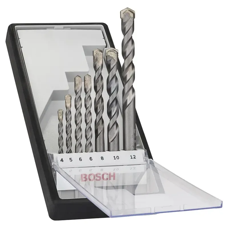 Bosch Borsæt Silver Perc  -12mm 7stk Robustlin 2607010545