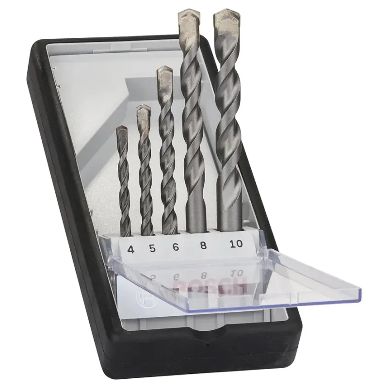 Bosch Borsæt Silverperc  -10mm 5stk Robustline 2607010524