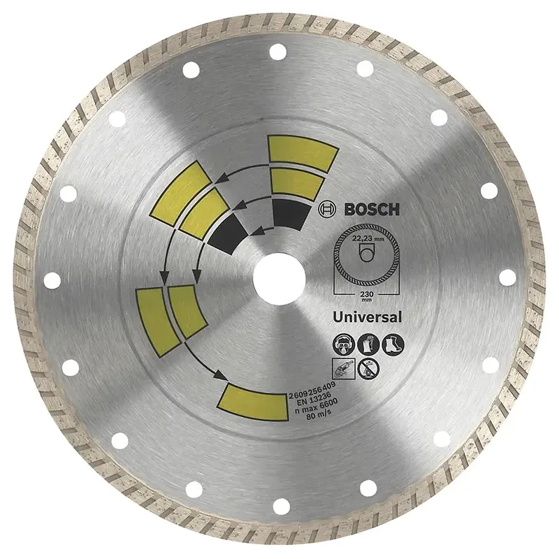 Bosch Diamantskæreskive 125mm Univ Turbo Top 2609256408