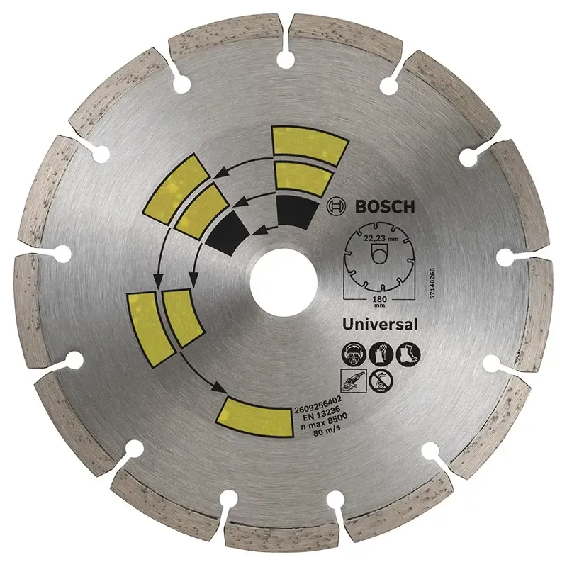 Bosch Diamantskæreskive 180mm Universal Top 2609256402