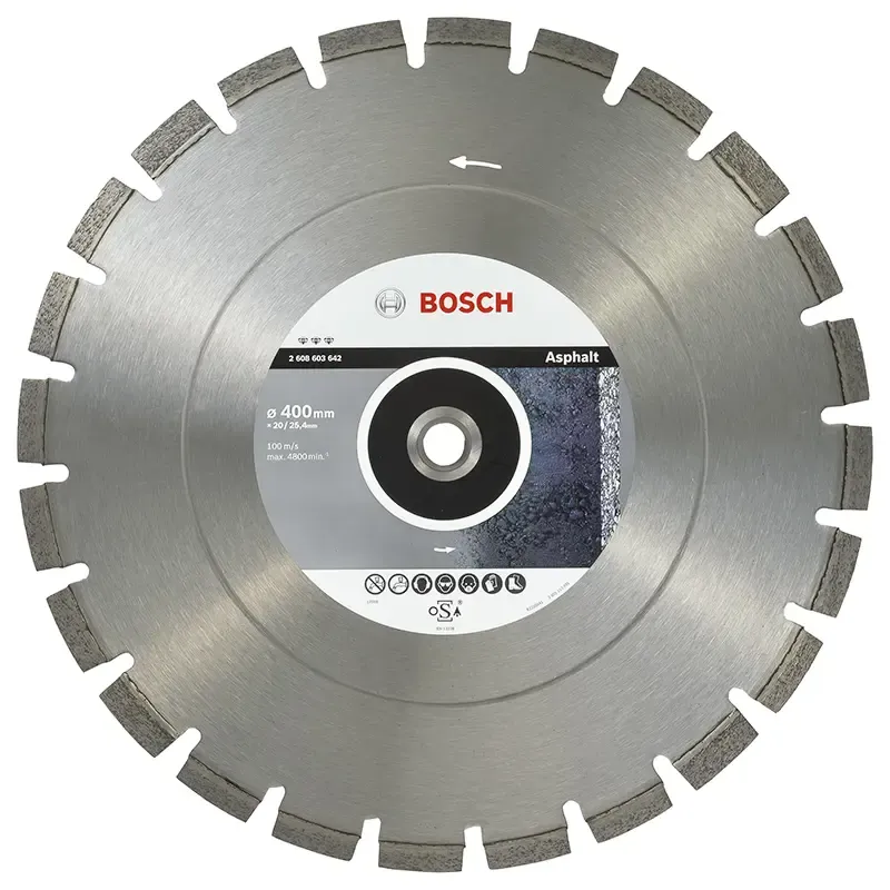 Bosch Diamantskive Best Asfalt 400x20 25 4mm 2608603642