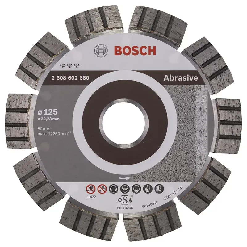 Bosch Diamantskive 125mm Best Abrasive 2608602680