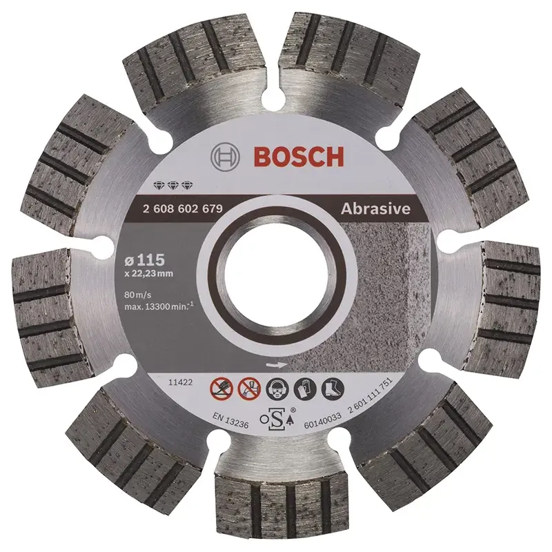 Bosch Diamantskive 115mm Best Abrasive 2608602679