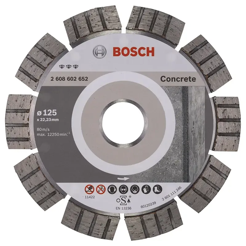 Bosch Diamantskive 125mm Best Beton 2608602652