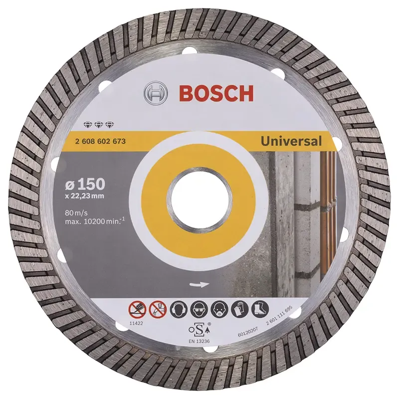 Bosch Diamantskive 150mm Best Universal Turbo 2608602673