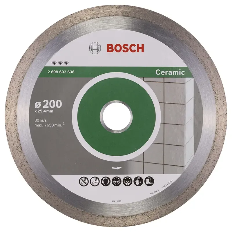 Bosch Diamantskive 200x25 4mm Best Ceramic 2608602636