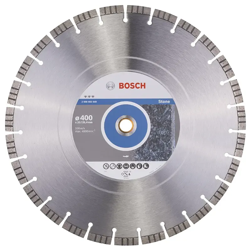 Bosch Diamantskive 400x25 4mm Best Stone 2608602649