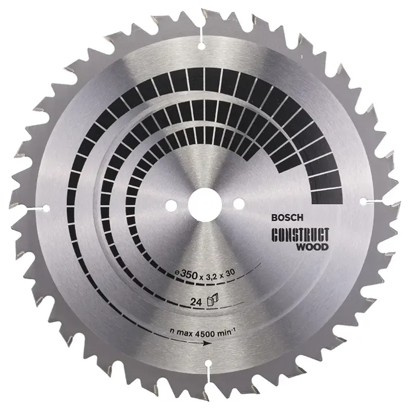 Bosch Rundsavsklinge Const Wood 350x3 5x30mm 24t 2608640702
