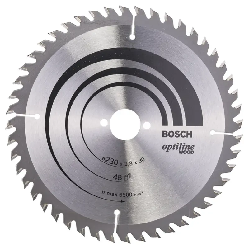 Bosch Rundsavsklinge Optiline 230x2 8x30 Mm 48 Tdr 2608640629