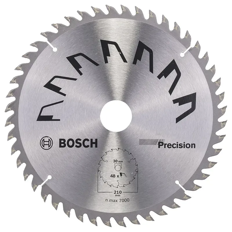 Bosch Rundsavsklinge Precision 210x2x30mm T48 2609256873
