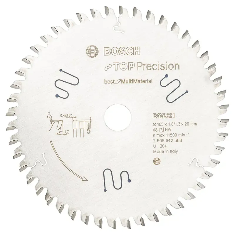 Bosch Rundsavsklinge Top Multi 165x20mm 48t 2608642388