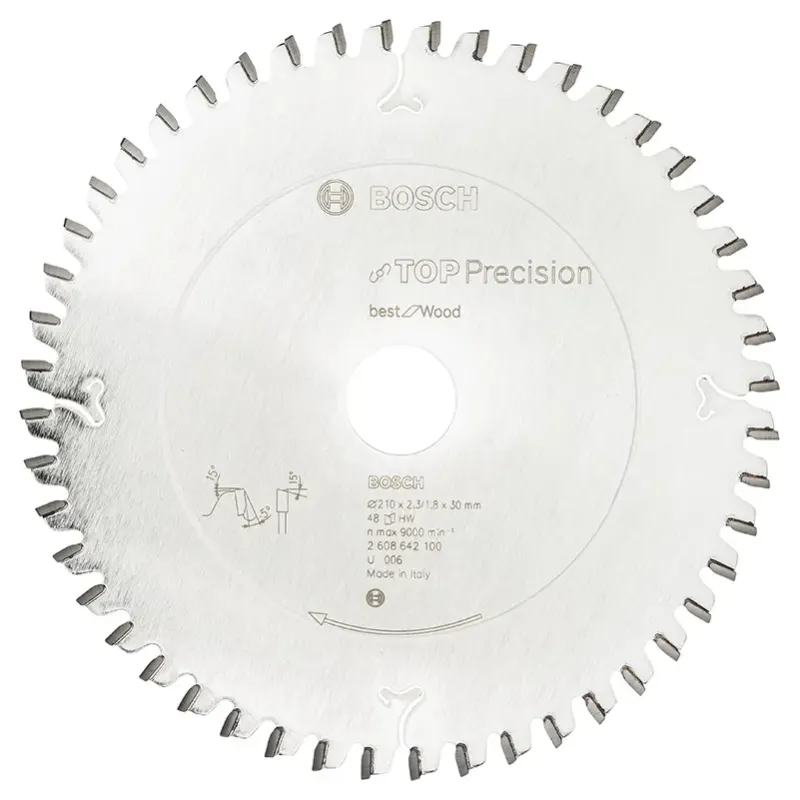 Bosch Rundsavsklinge Top Prec 210x2 3x30mm 48t 2608642100
