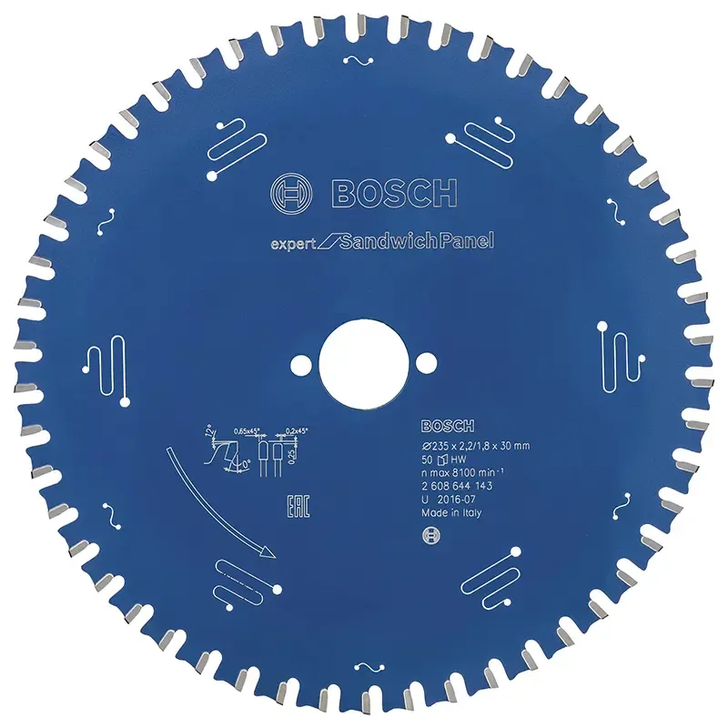 Bosch Rundsavsklinge 235x2 2x30mm 50t Exp Sandwich 2608644143