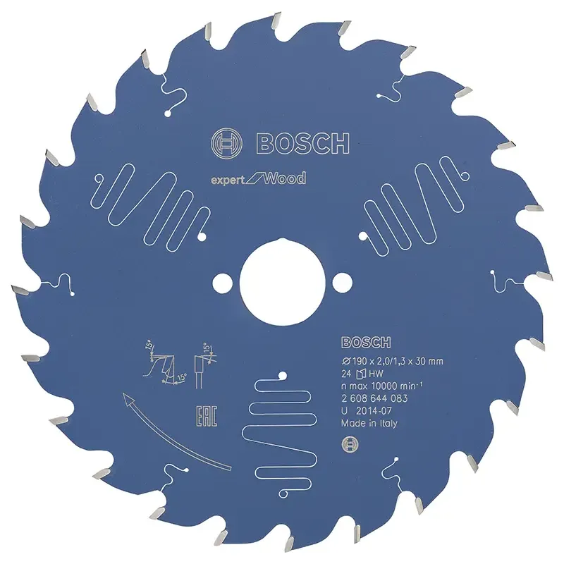 Bosch Rundsavsklinge 190x30x2mm 24t Exp Wood 2608644083